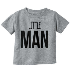 Little Man Infant Toddler T Shirt-Direct To Garment Print-Brisco Baby