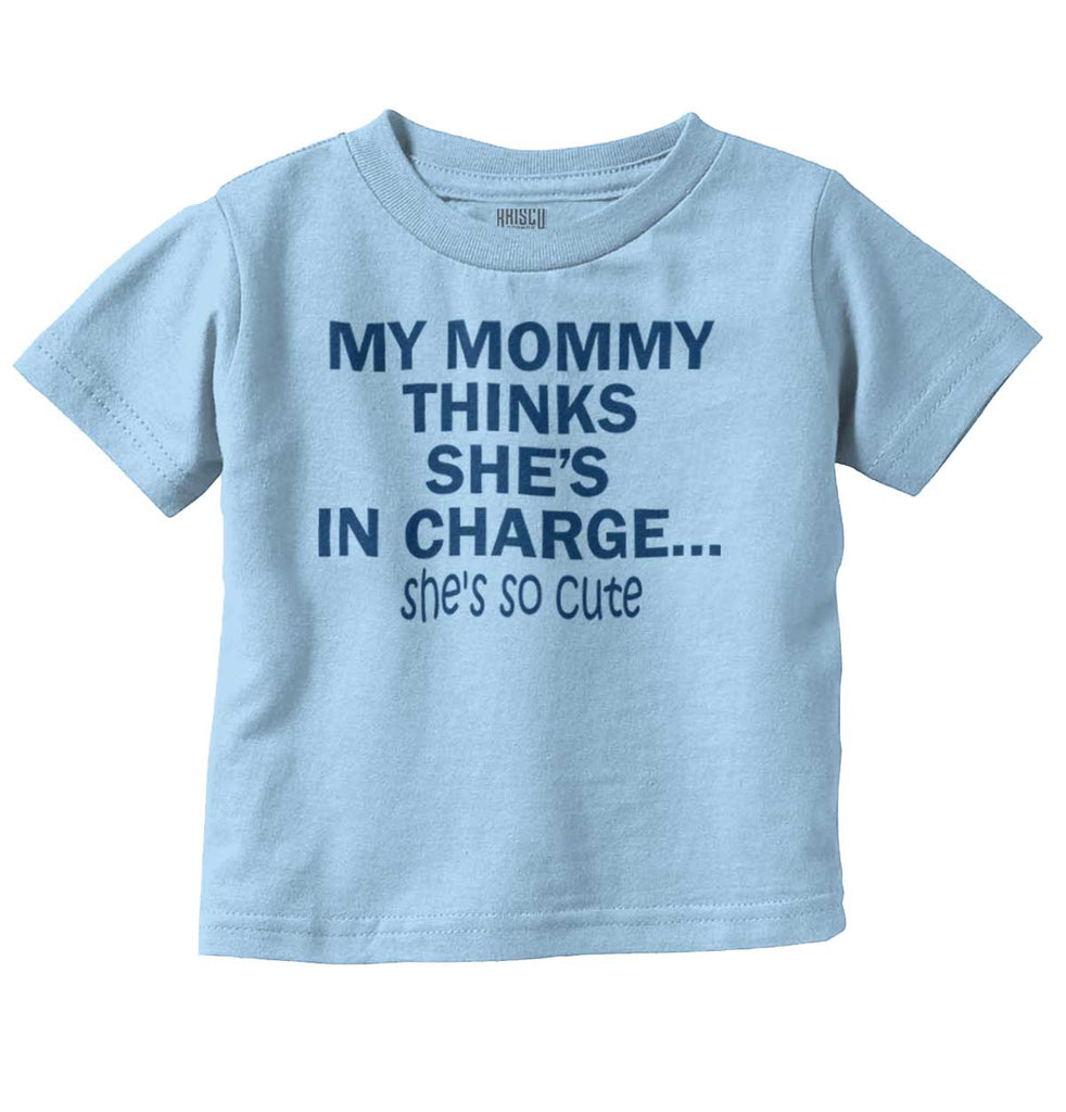 She's So Cute Infant Toddler T Shirt-Direct To Garment Print-Brisco Baby