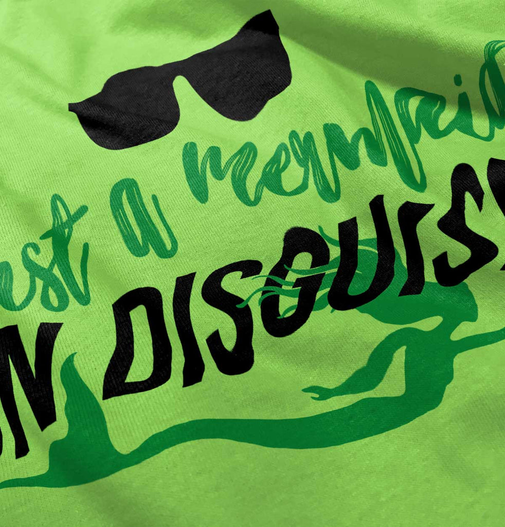 Mermaid In Disguise Infant Toddler T Shirt-Direct To Garment Print-Brisco Baby