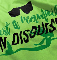 Mermaid In Disguise Infant Toddler T Shirt-Direct To Garment Print-Brisco Baby