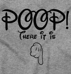 Poop There It Is Romper Bodysuit-Direct To Garment Print-Brisco Baby