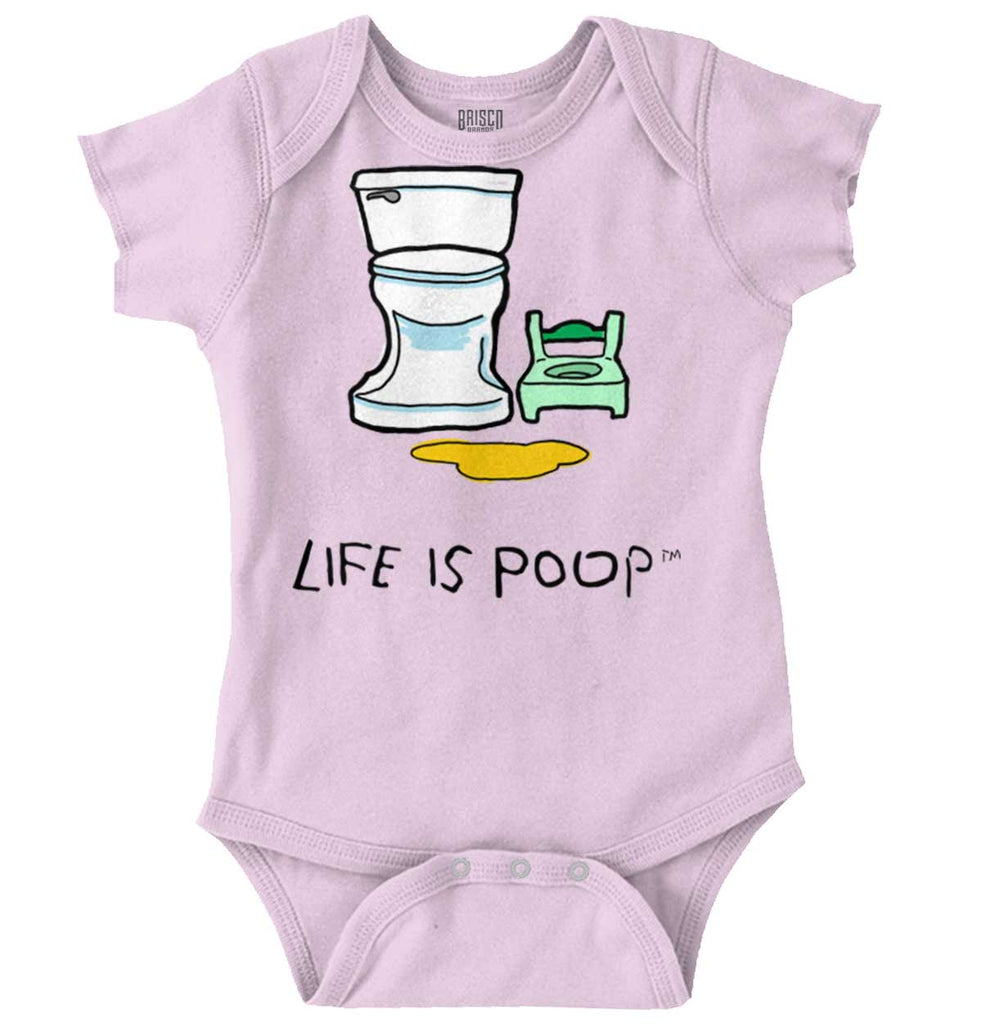 Potty Train Romper Bodysuit-Direct To Garment Print-Brisco Baby
