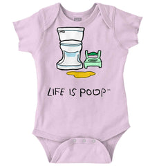 Potty Train Romper Bodysuit-Direct To Garment Print-Brisco Baby