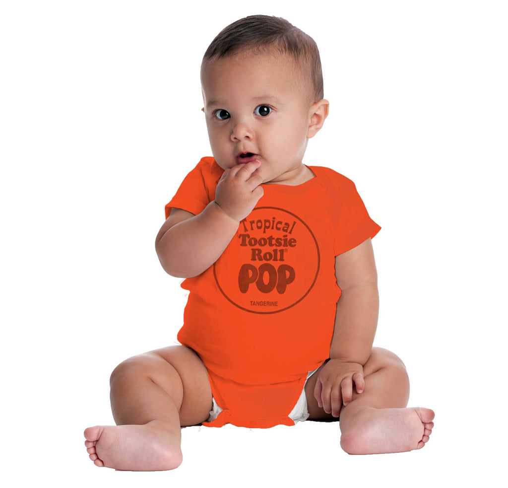 Tootsie Pop Romper Bodysuit-Direct To Garment Print-Brisco Baby