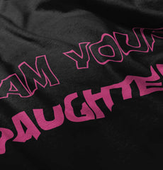 I Am Your Daughter Infant Baby Bib-Direct To Garment Print-Brisco Baby