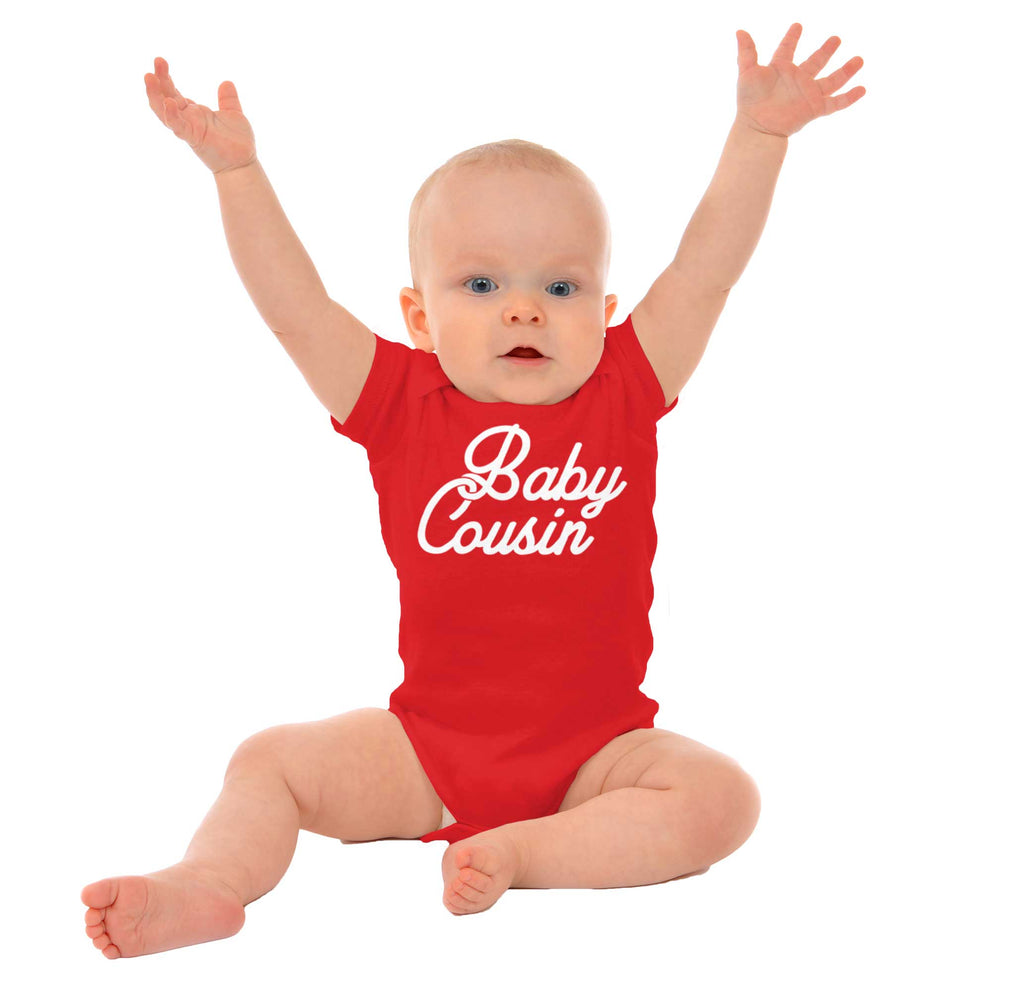 Baby Cousin Romper Bodysuit-Direct To Garment Print-Brisco Baby