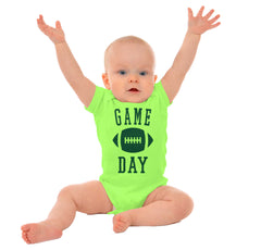 Game Day Romper Bodysuit-Direct To Garment Print-Brisco Baby