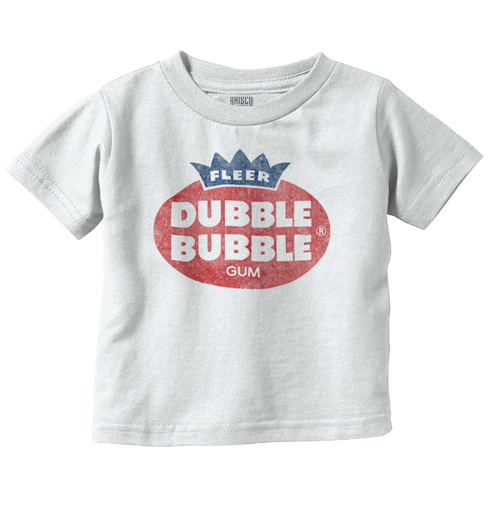 Fleer Dubble Infant Toddler T Shirt-Direct To Garment Print-Brisco Baby