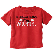 Grandparents Valentine Infant Toddler T Shirt-Direct To Garment Print-Brisco Baby