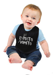 Expecto Vomito Infant Baby Bib-Direct To Garment Print-Brisco Baby