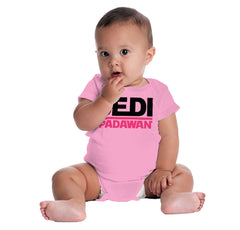Jedi Padawan Romper Bodysuit-Direct To Garment Print-Brisco Baby