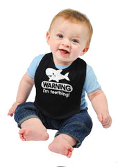 I'm Teething Infant Baby Bib-Direct To Garment Print-Brisco Baby