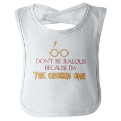 Im The Chosen One Infant Baby Bib-Direct To Garment Print-Brisco Baby