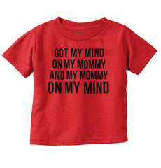 Mind On Mommy Infant Toddler T Shirt-Direct To Garment Print-Brisco Baby