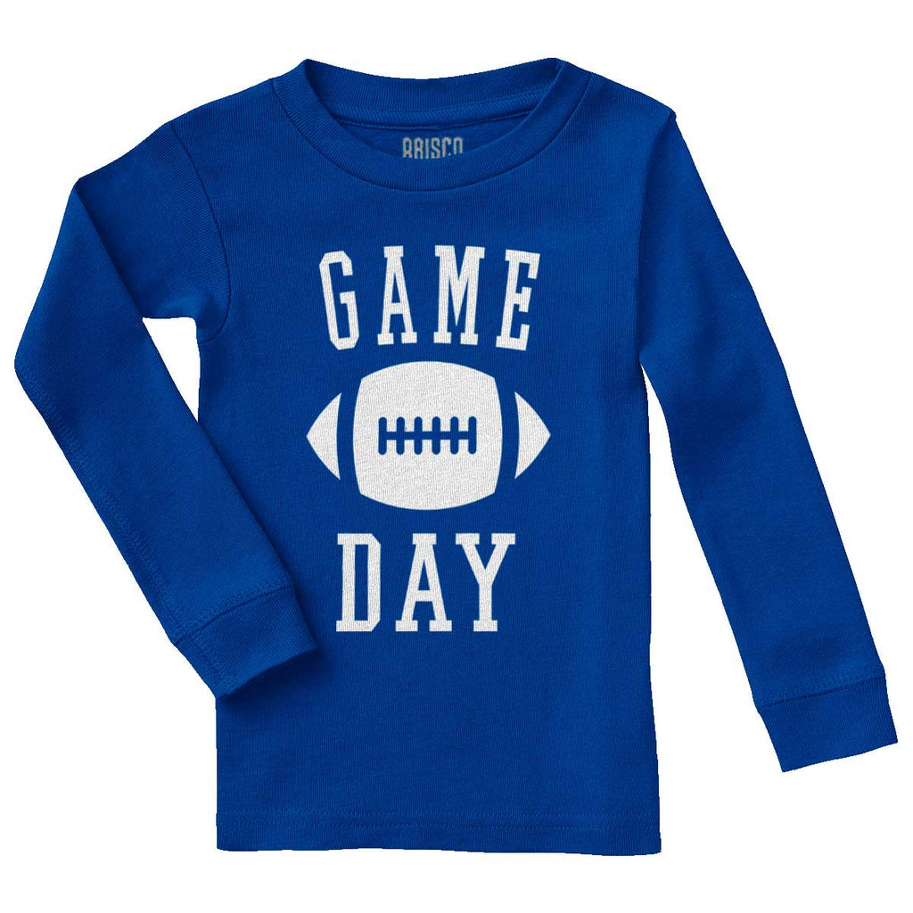 Game Day Solid Baby Pajama Top-Direct To Garment Print-Brisco Baby