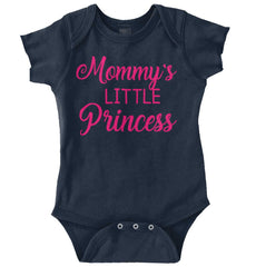 Mommy's Little Princess Romper Bodysuit-Direct To Garment Print-Brisco Baby