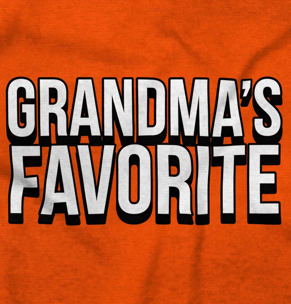 Grandma's Favorite Infant Toddler T Shirt-Direct To Garment Print-Brisco Baby