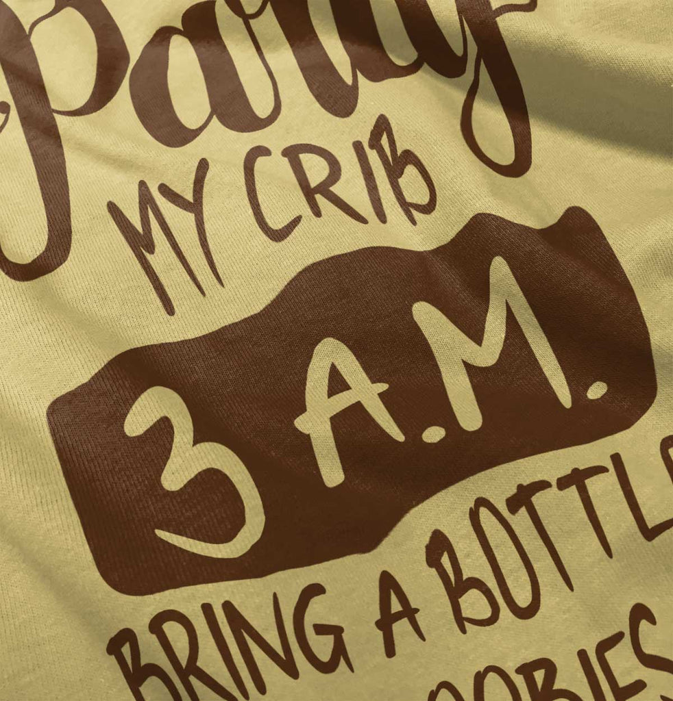 Party At My Crib Infant Toddler T Shirt-Direct To Garment Print-Brisco Baby