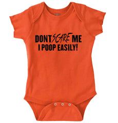 Don't Scare me Romper Bodysuit-Direct To Garment Print-Brisco Baby
