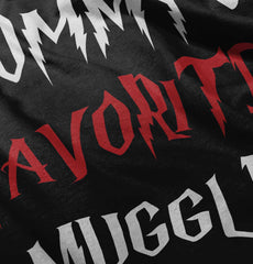 Mommy's Favorite Muggle Infant Baby Bib-Direct To Garment Print-Brisco Baby