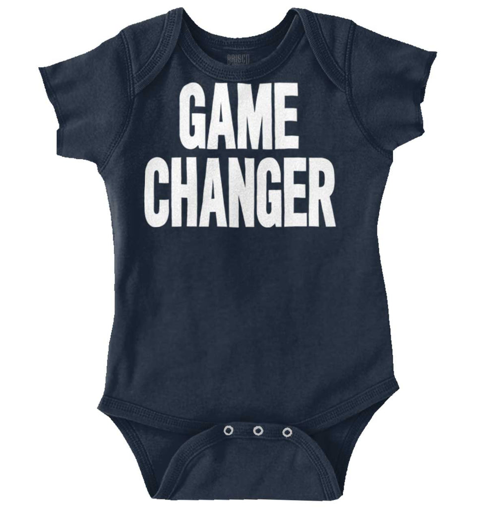 Game Changer Romper Bodysuit-Direct To Garment Print-Brisco Baby