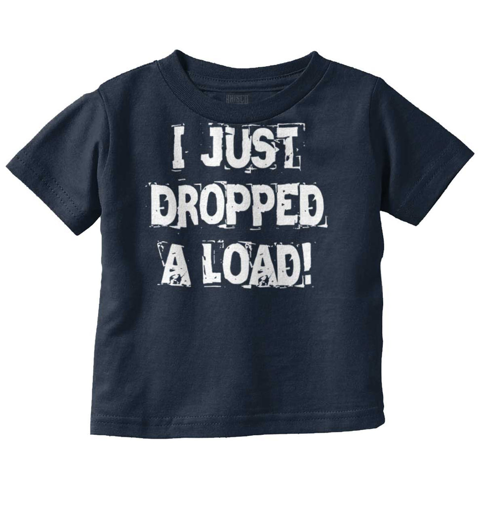 Dropped Load Infant Toddler T Shirt-Direct To Garment Print-Brisco Baby