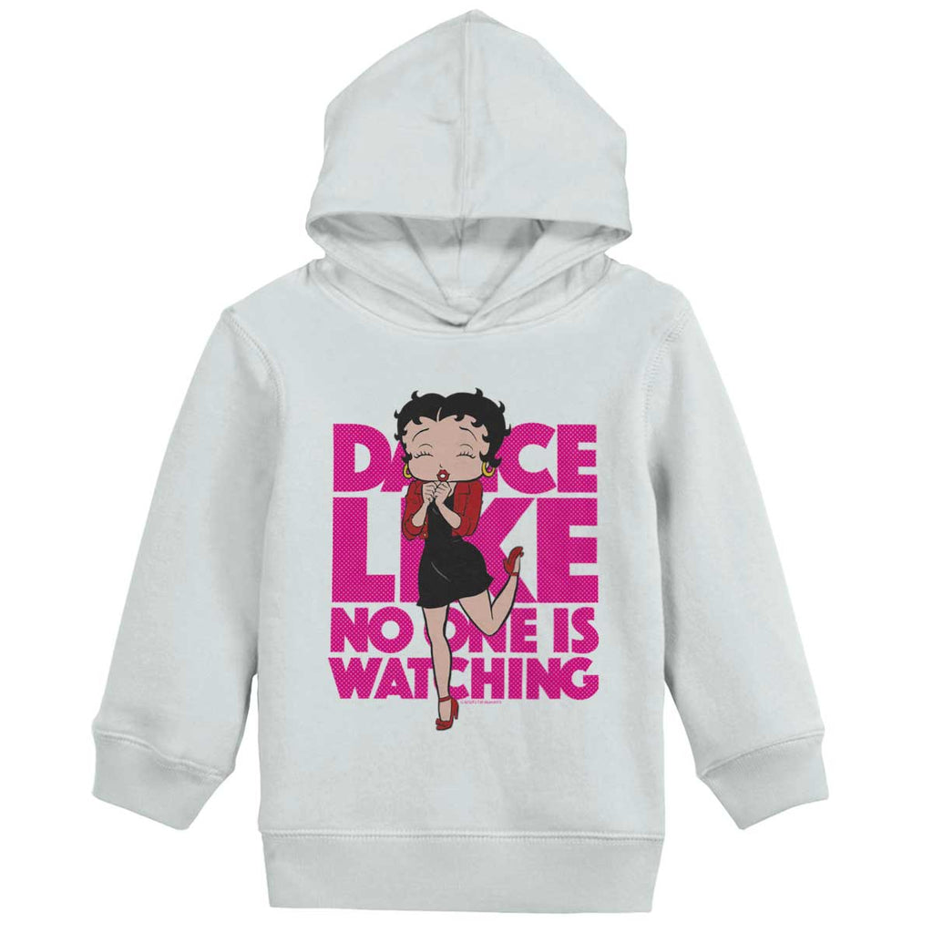 Dancing Betty Toddler Pullover Hoodie-Direct To Garment Print-Brisco Baby