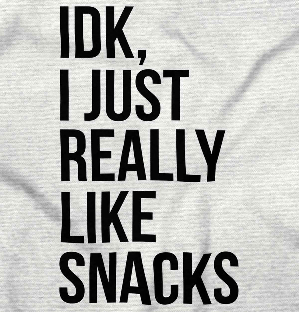 Really Like Snacks Romper Bodysuit-Direct To Garment Print-Brisco Baby