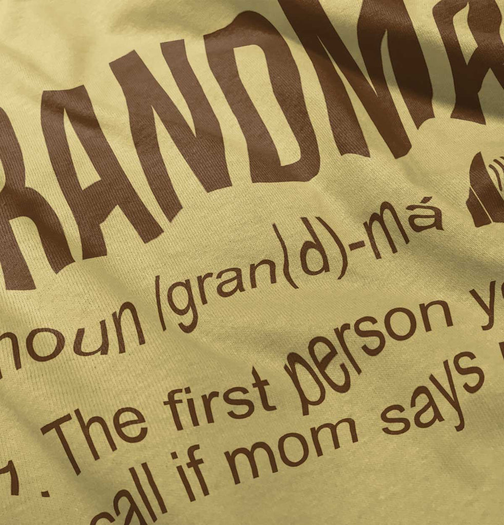 Grandma Infant Toddler T Shirt-Direct To Garment Print-Brisco Baby