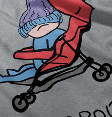 Winter Stroller Infant Toddler T Shirt-Direct To Garment Print-Brisco Baby