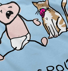 Cat Pacifier Romper Bodysuit-Direct To Garment Print-Brisco Baby