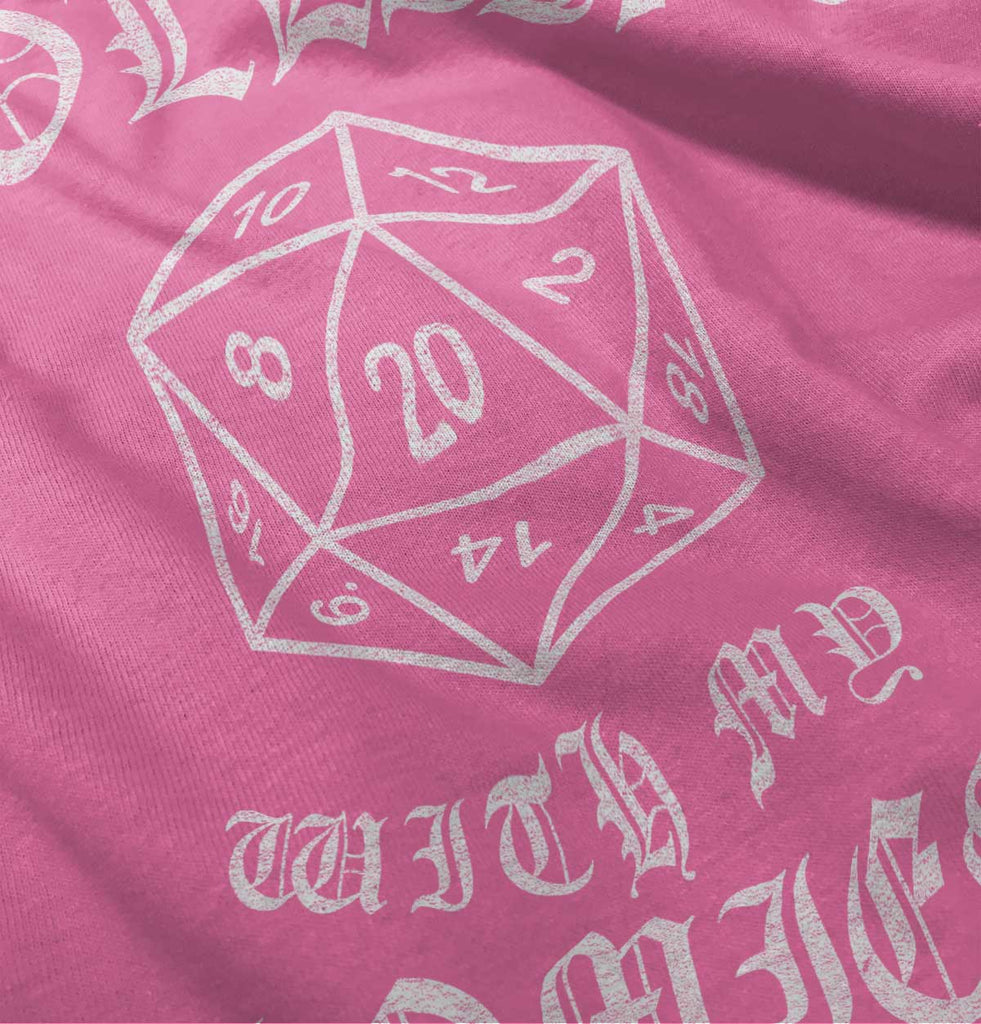 Rolling With My Homies Dungeons Baby Polka Dot Skirt Dress-Direct To Garment Print-Brisco Baby