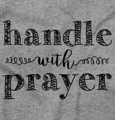 Handle With Prayer Romper Bodysuit-Direct To Garment Print-Brisco Baby