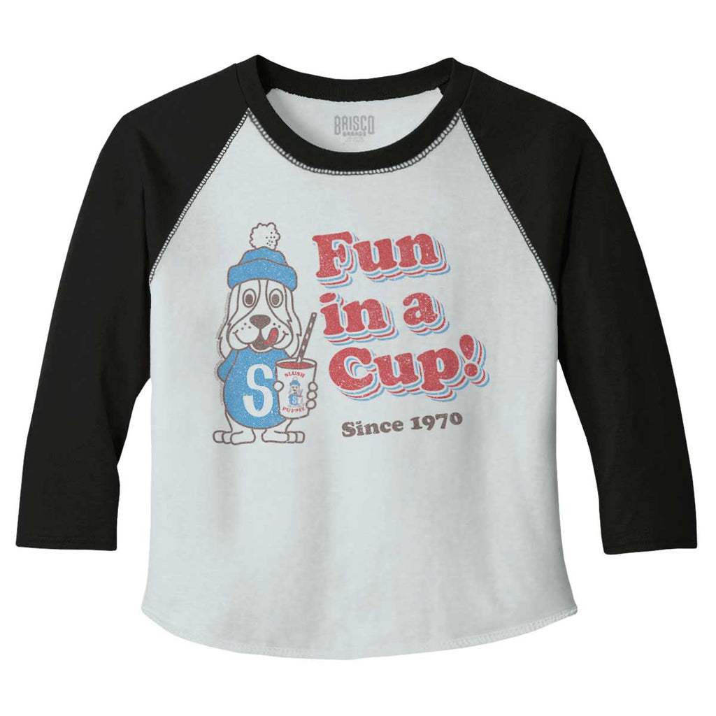 Fun In A Cup Toddler Baseball-Direct To Garment Print-Brisco Baby