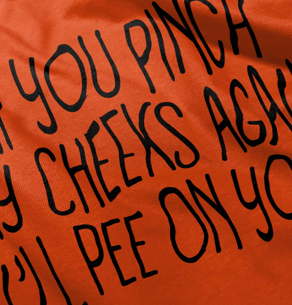 I'll Pee on You Romper Bodysuit-Direct To Garment Print-Brisco Baby