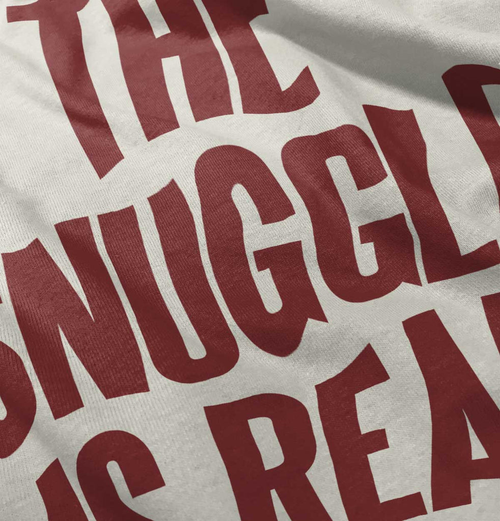 Snuggle Is Real Baby Striped Skirt Dress-Direct To Garment Print-Brisco Baby