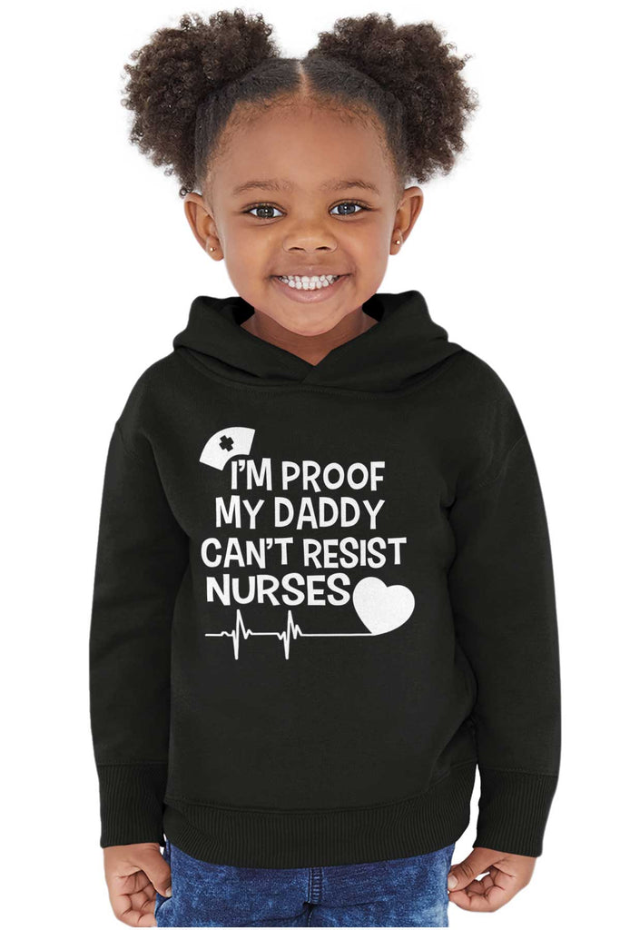 Can't Resist Nurses Toddler Pullover Hoodie-Direct To Garment Print-Brisco Baby