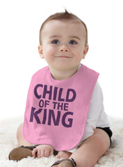 Child Of The King Infant Baby Bib-Direct To Garment Print-Brisco Baby