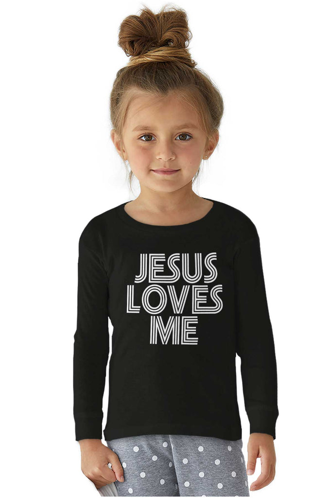Christ Loves Me Solid Baby Pajama Top-Direct To Garment Print-Brisco Baby