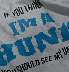 I'm A Hunk Romper Bodysuit-Direct To Garment Print-Brisco Baby