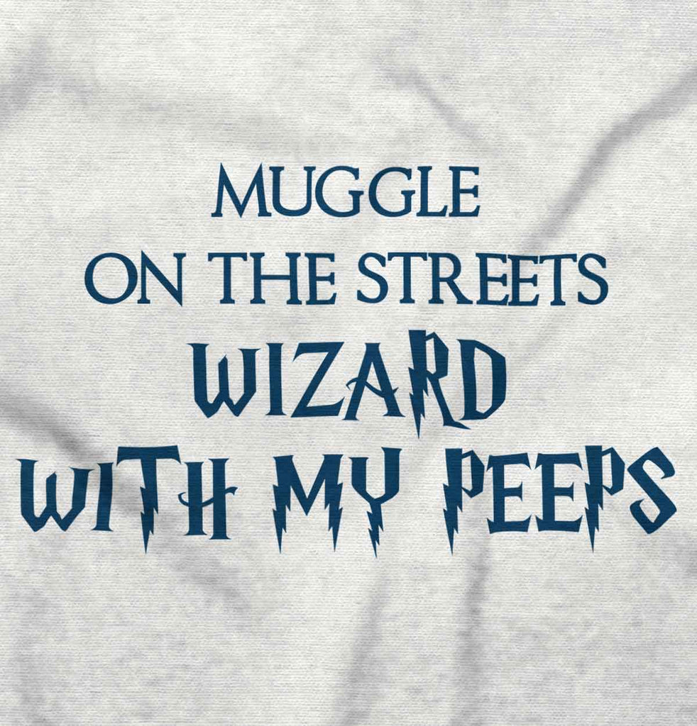 Wizard With My Peeps Infant Toddler T Shirt-Direct To Garment Print-Brisco Baby