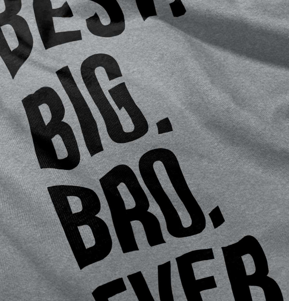 Best Big Bro Ever Romper Bodysuit-Direct To Garment Print-Brisco Baby