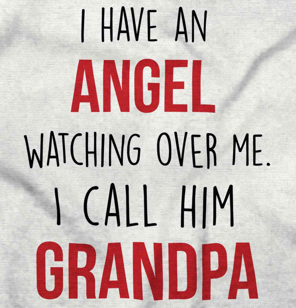 Grandpa Watching Over Me Romper Bodysuit-Direct To Garment Print-Brisco Baby