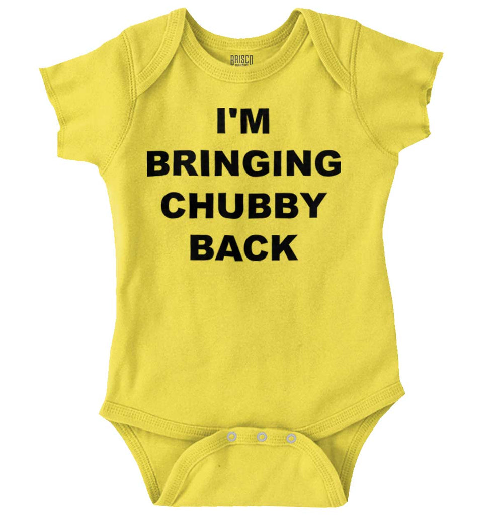 Chubby Back Romper Bodysuit-Direct To Garment Print-Brisco Baby