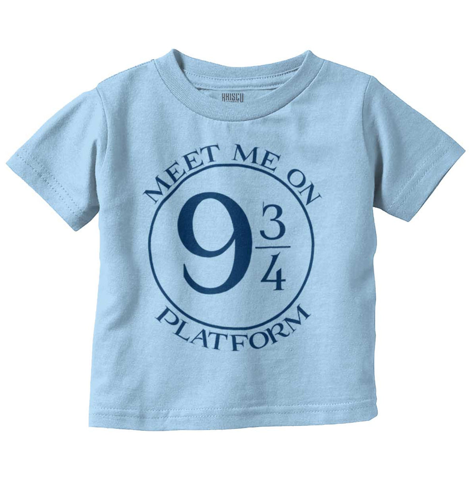 Meet Platform 9 3/4 Infant Toddler T Shirt-Direct To Garment Print-Brisco Baby