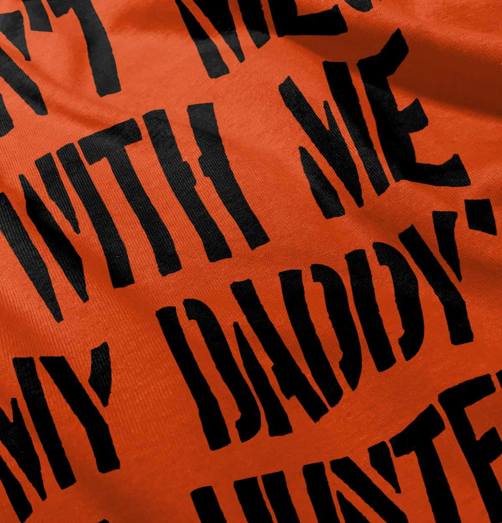 Daddy's A hunter Romper Bodysuit-Direct To Garment Print-Brisco Baby