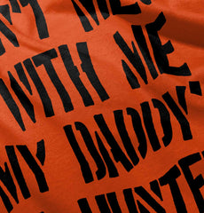 Daddy's A hunter Romper Bodysuit-Direct To Garment Print-Brisco Baby