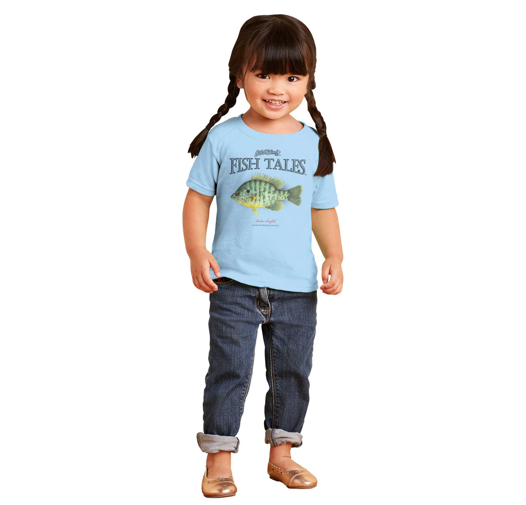 Redear Sunfish Infant Toddler T Shirt-Direct To Garment Print-Brisco Baby