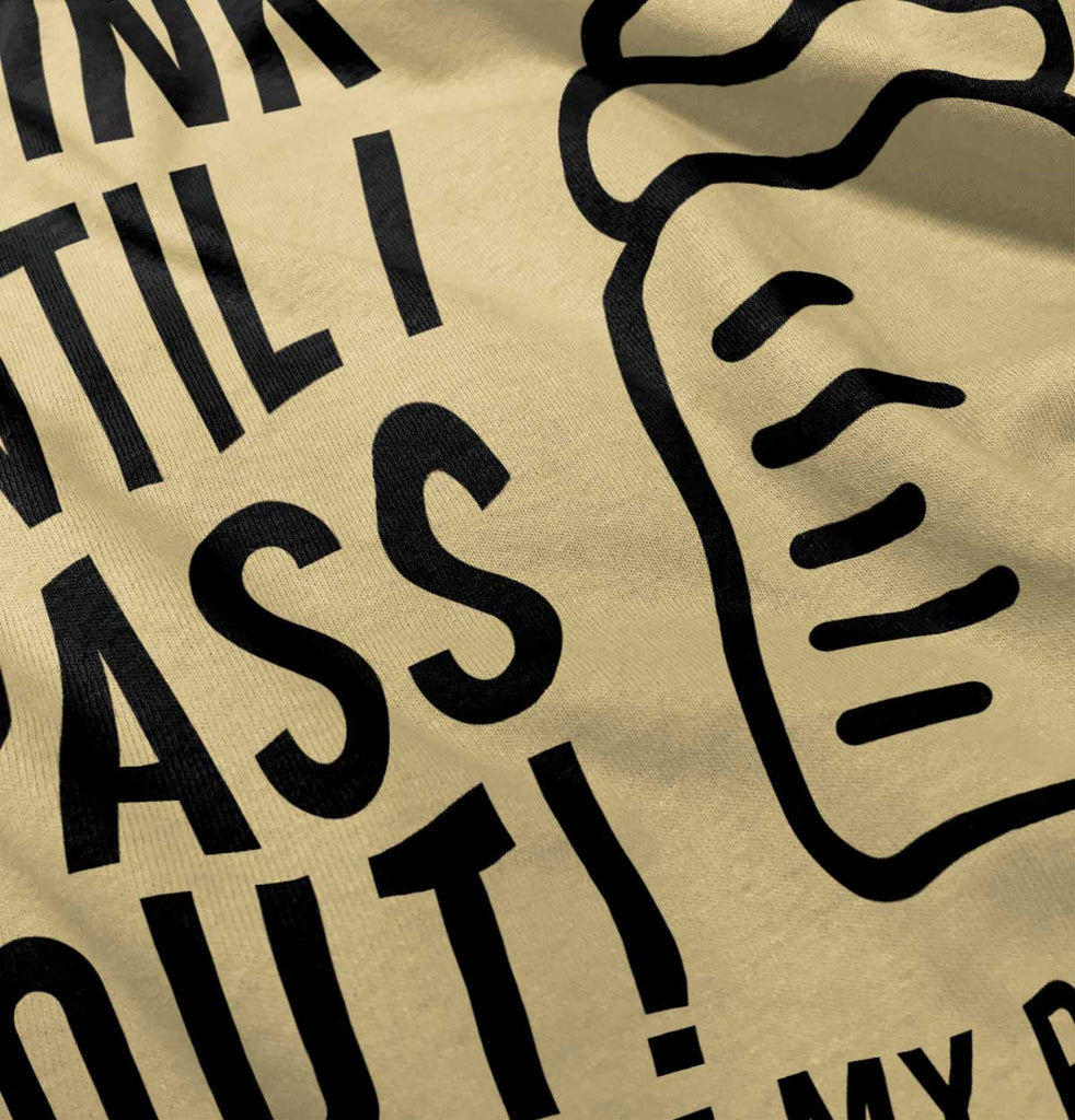 Drink Until I Pass Out Romper Bodysuit-Direct To Garment Print-Brisco Baby