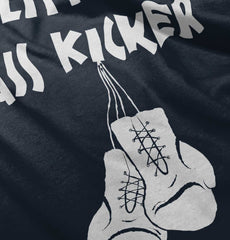 Little Ass Kicker Solid Baby Pajama Top-Direct To Garment Print-Brisco Baby